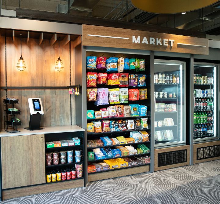 Aramark Market. 